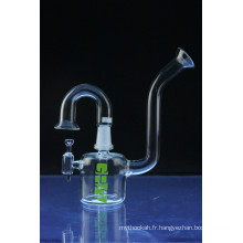 Tuyau d&#39;eau de fumage de verre de narguilé de mini tuba (ES-GB-549)